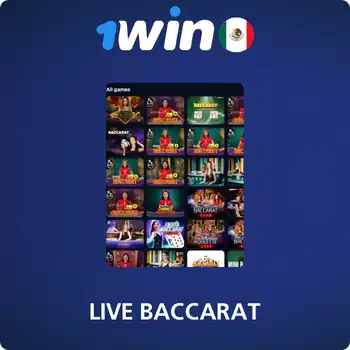 1Win Live Casino Baccarat