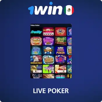 1Win Live Casino Poker
