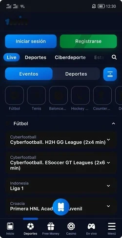 Android descargar 1Win App