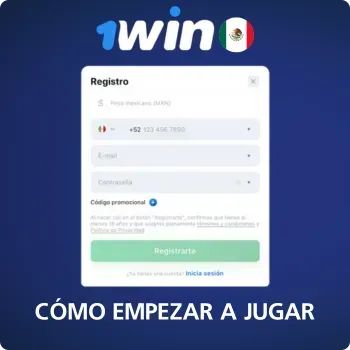 Sitio Web de 1Win Registro