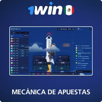 Rocket x 1Win Mecánica de apuestas