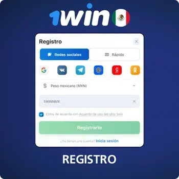 1Win Registro mxn apuestas